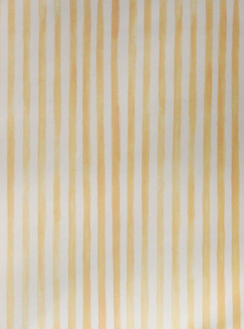 Provo Craft Debbie Crabtree Wedding Day 8.50 x 11 Butterscotch Stripe Patterned Scrapbook Paper