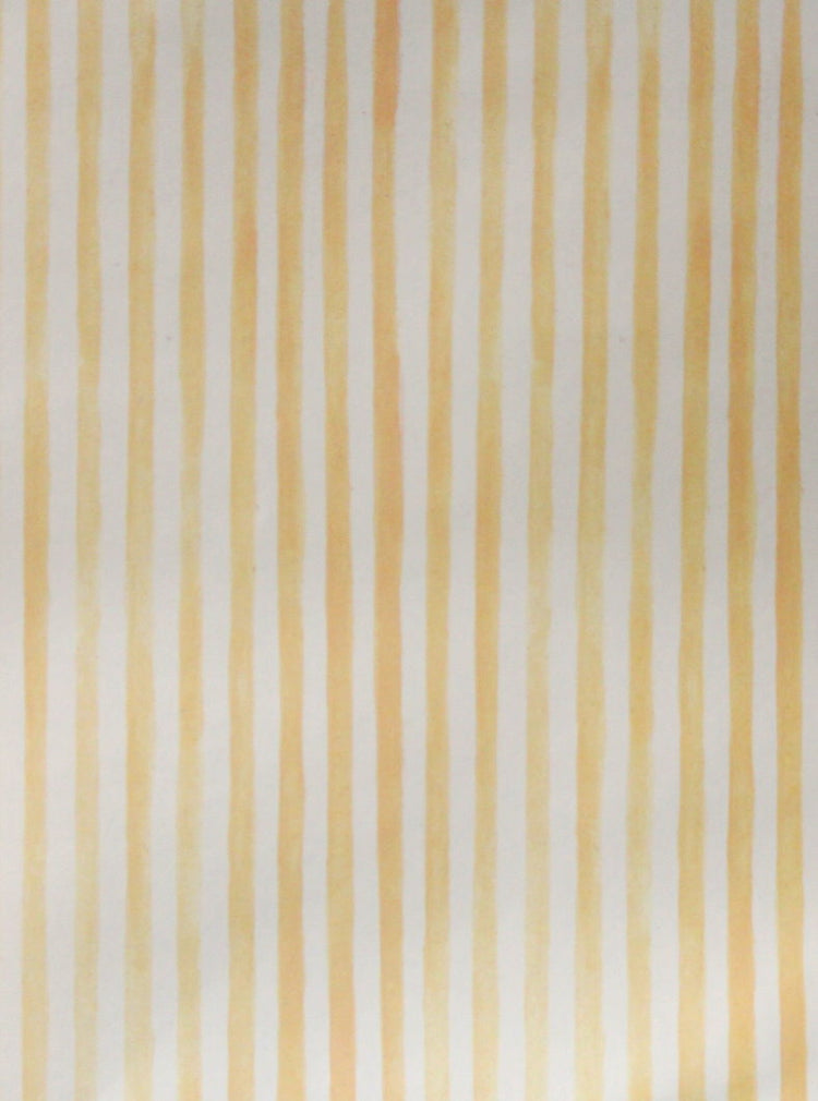 Provo Craft Debbie Crabtree Wedding Day 8.50 x 11 Butterscotch Stripe Patterned Scrapbook Paper