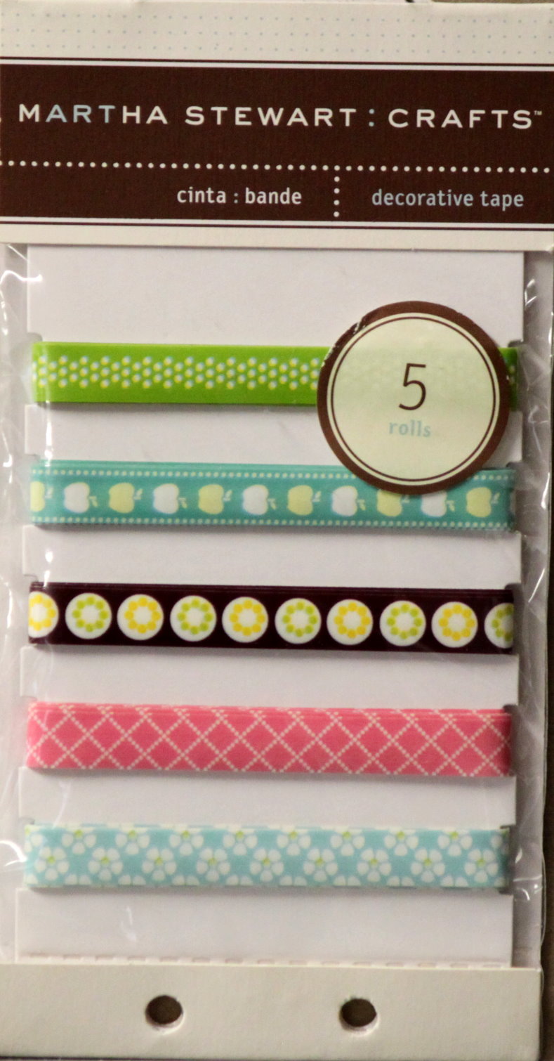 Martha Stewart Crafts Nature Decorative Tape Embellishments