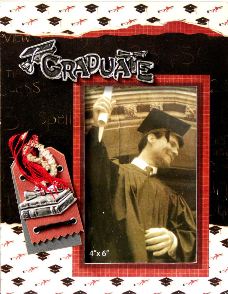 Graduate Handcrafted Dimensional Photo Frame