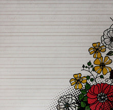 DCWV 12 X 12 Teenage Dream Flower Power Specialty Cardstock Scrapbook Paper