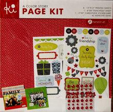 Ki A Color Story 12 x 12  Scrapbook Page Kit