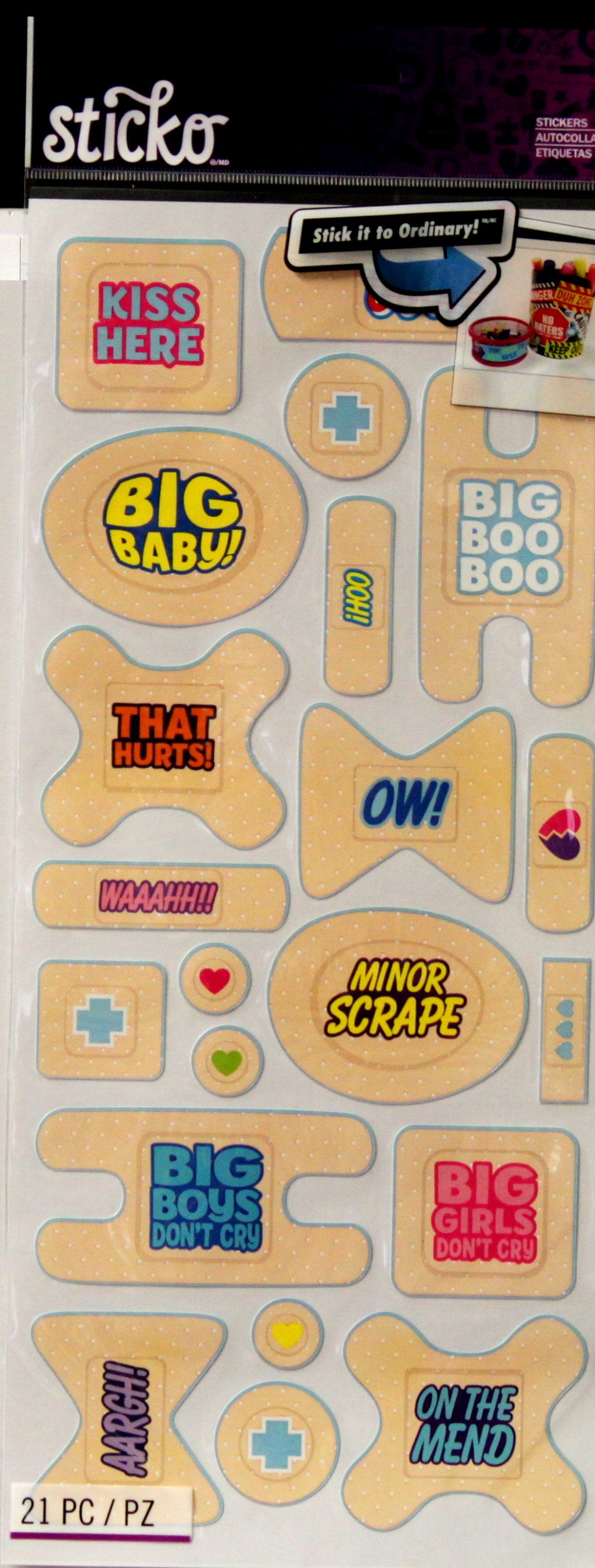 Sticko Bandage Labels Stickers