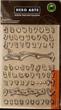 Hero Arts Alphabet & Numbers Clear Stamps