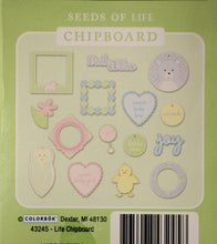 Colorbok Seeds Of Life Die-Cut Chipboard Embellishments