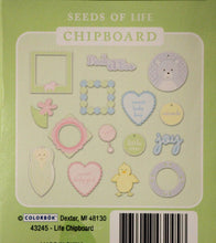 Colorbok Seeds Of Life Die-Cut Chipboard Embellishments