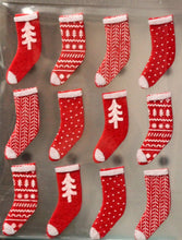 Recollections Christmas Stockings Dimensional Stickers