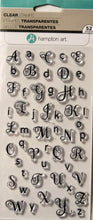 Hampton Art Alphabet Clear Stamps