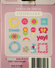 Colorbok Seeds Of Youth Die-Cut Chipboard Embellishments