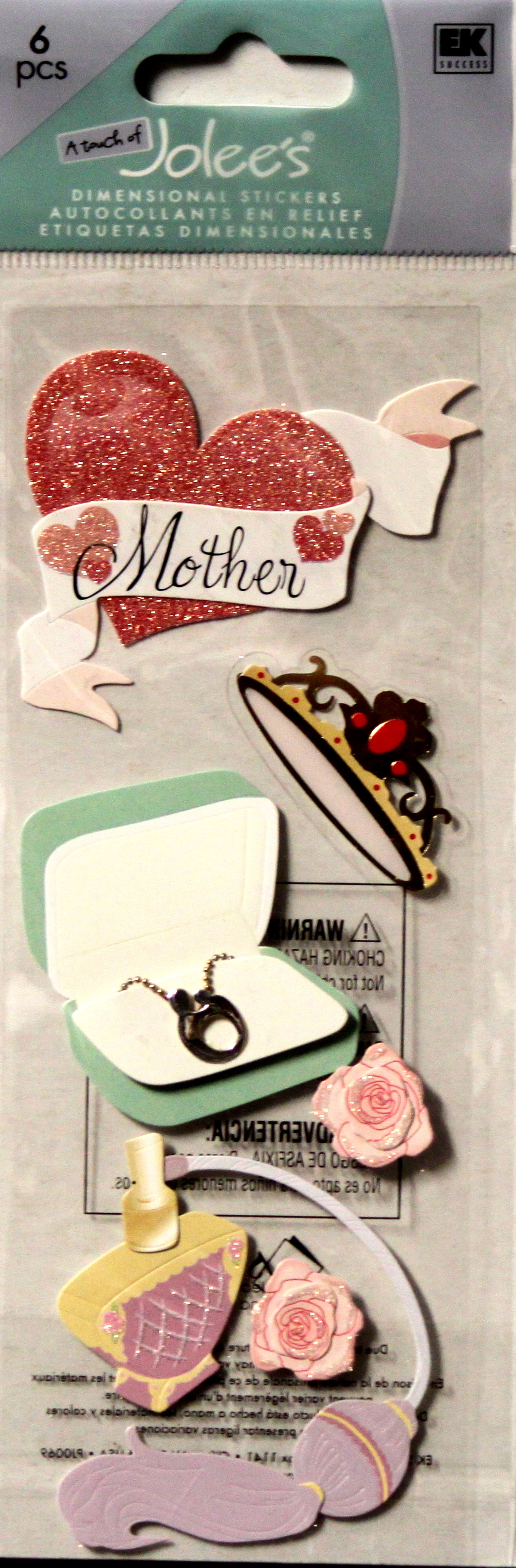 Jolee's Boutique Mother's Day Vintage Dimensional Stickers