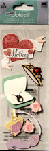 Jolee's Boutique Mother's Day Vintage Dimensional Stickers