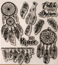 Premium Native American Elements Clear Cling Stamps