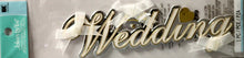 EK Success Jolee's Boutique Wedding Word Marriage Dimensional Stickers