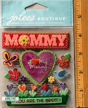 Jolee's Boutique I Love My Mommy Stitched Dimensional Stickers