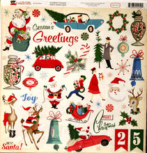 Carta Bella 12 x 12 A Very Merry Christmas Element Sticker Sheet