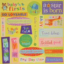 Momenta Baby's Firsts Punch Out Sheet