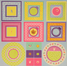 Momenta Baby Animals & Circles Punch Out Sheet