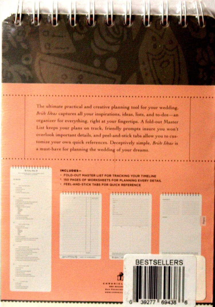 Bride Ideas Wedding Journal And List Maker - SCRAPBOOKFARE