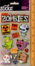 Sticko Animal Zombies Stickers