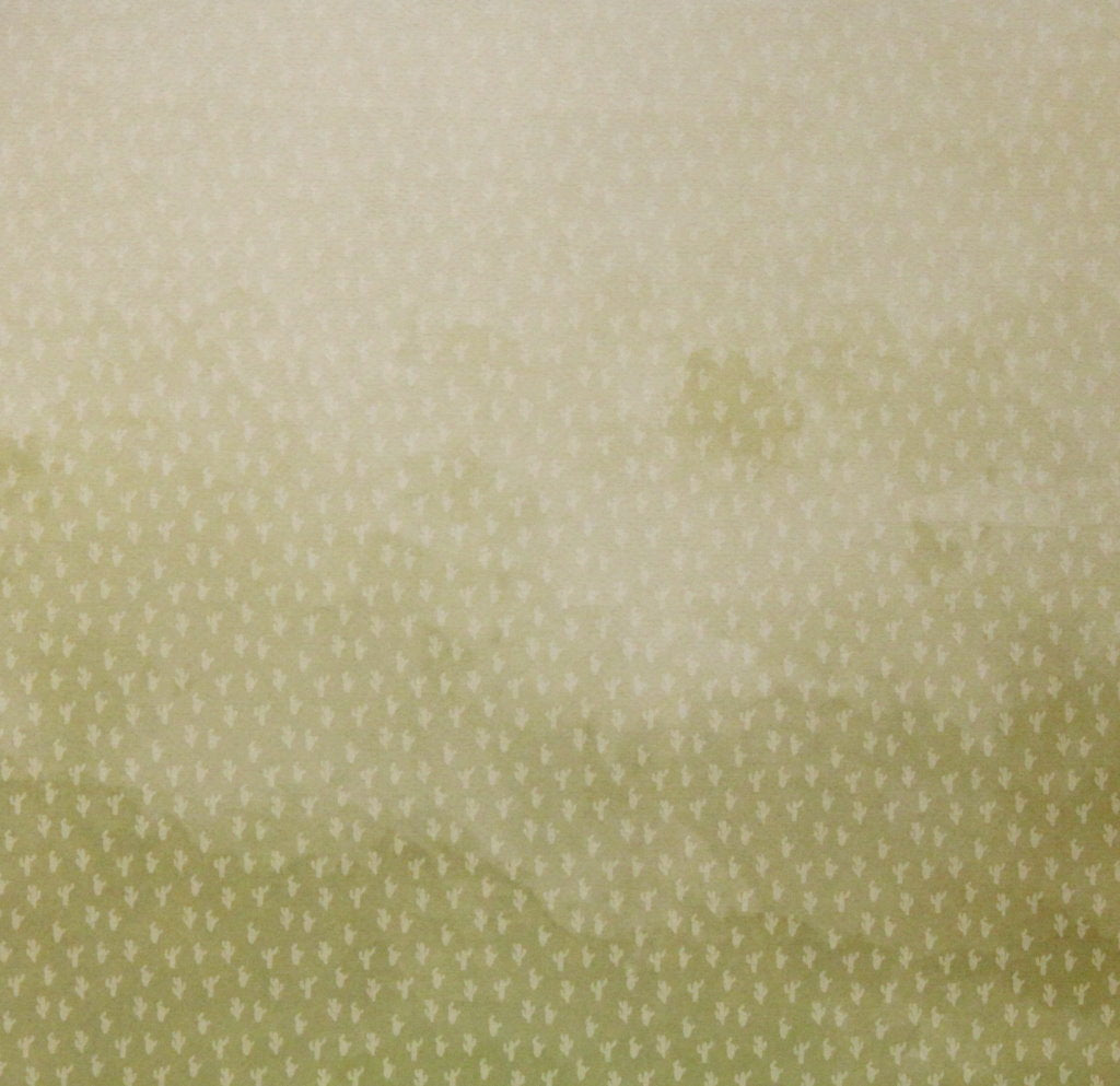 Craft Smith 12" X 12" Santa Fe Garden Moss Green Mini Cactus Cardstock Scrapbook Paper