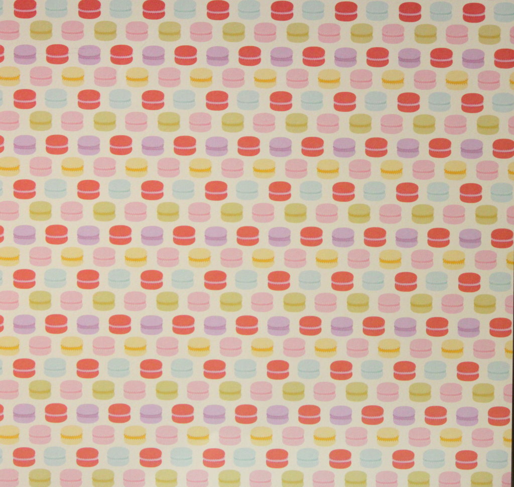 Pebbles 12 x 12 Spring Tasty Cakes Scrapbook Paper