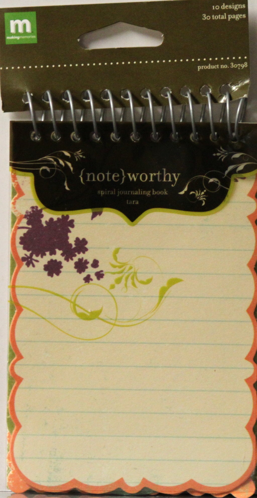 Making Memories Noteworthy Tara Spiral Journaling Book