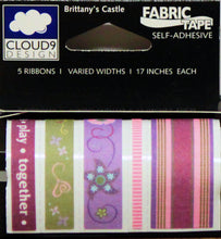 Cloud 9 Design 5pc Ribbon Fabric Tape Brittany's Castle