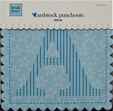 Heidi Grace 312 Piece Blue Alphabets Cardstock Punchouts