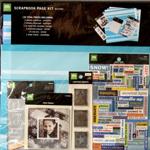 Making Memories 12 x 12 Winter Scrapbook Page Kit - SCRAPBOOKFARE