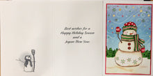 Christian Collection Frosty Friends Christmas Cards & Envelopes Set