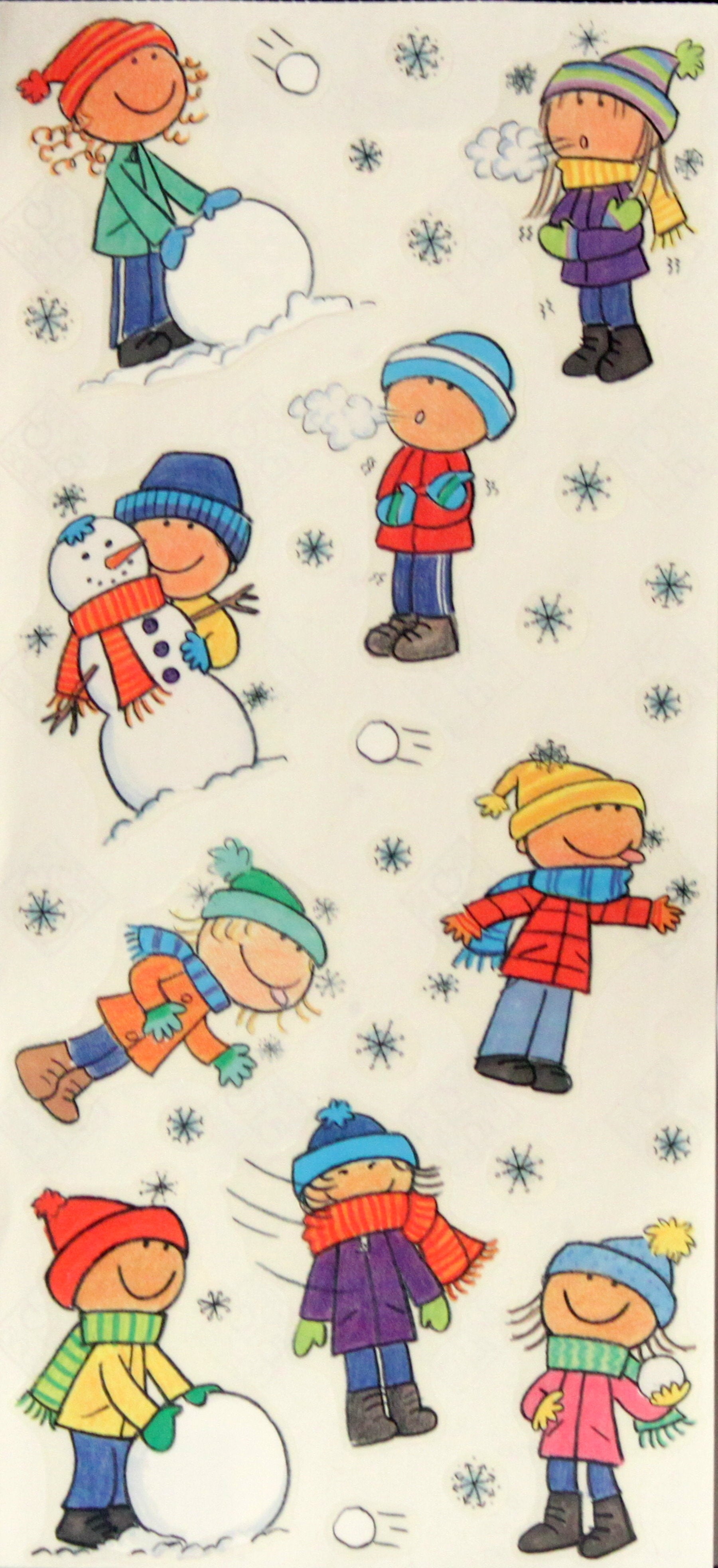 Me & My Big Ideas Snow Days Vellum Stickers