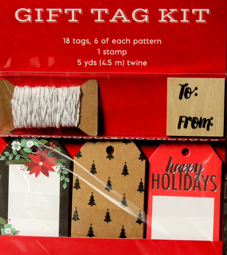 Jo Ann's Christmas Holiday Gift Tag Kit