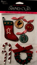 Provo Craft Christmas Touches Stand-outs Dimensional Stickers
