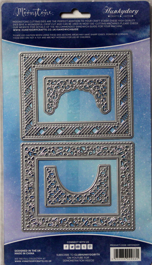 Hunkydory Moonstone Framed & Fabulous Cutting Dies Set