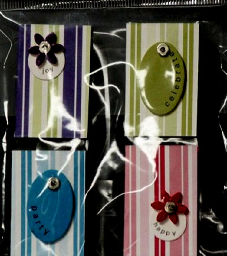 JoAnn Craft Essentials Celebration Cards Dimensional Card Sticker Embellishments