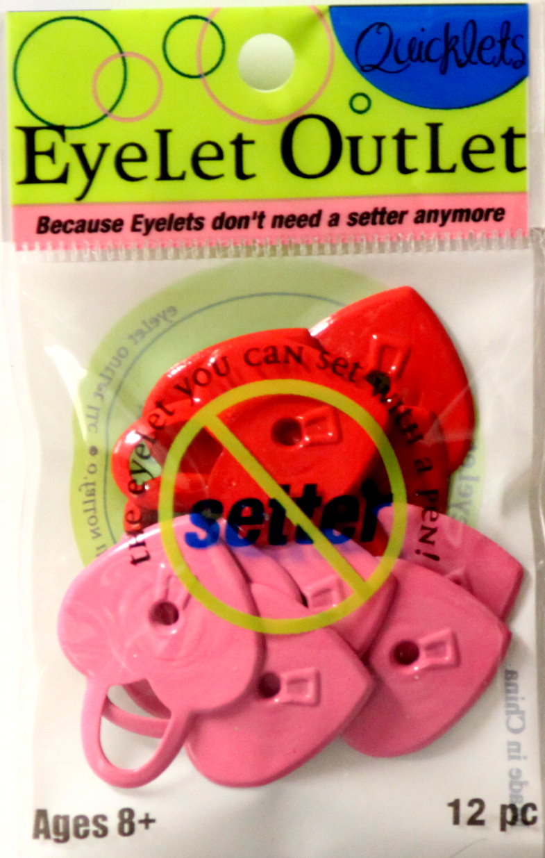 Eyelet Outlet Lock Hearts Quicklets