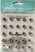 Jolee's Boutique Bling Dual Tone Prizm Amethyst Adhesive Dimensional Stickers