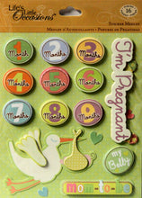 K & Company Life's Little Occasions Pregnancy Dimensional Stickers Medley