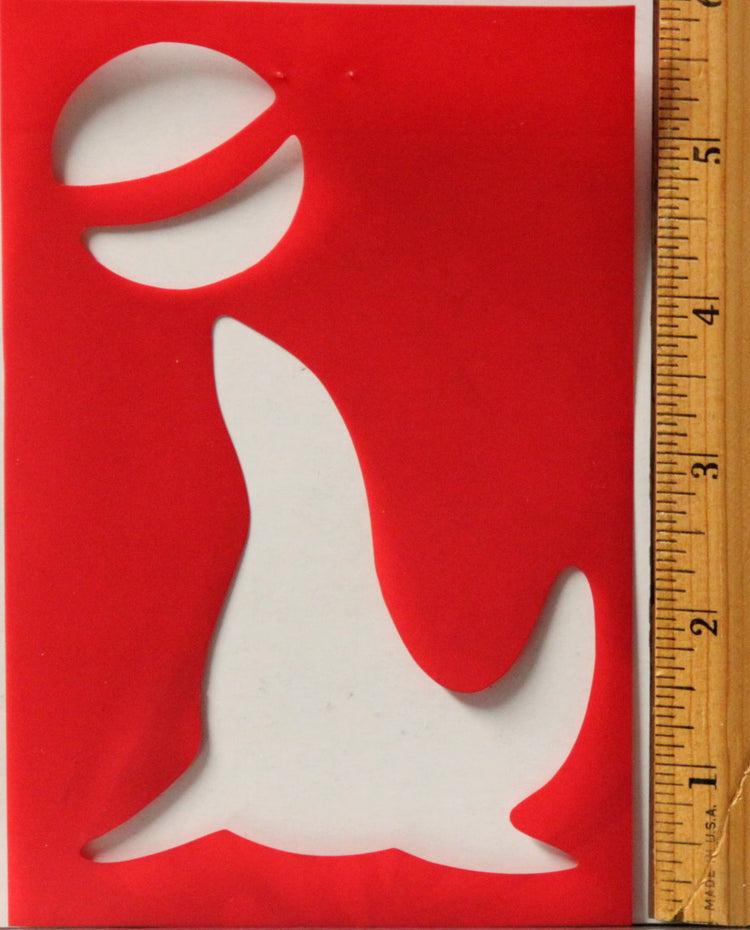 Plaid Flexible Reuseable Seal Stencil