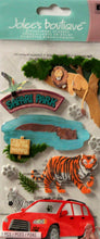 Jolee's Boutique Drive Thru Safari Dimensional Stickers Embellishments