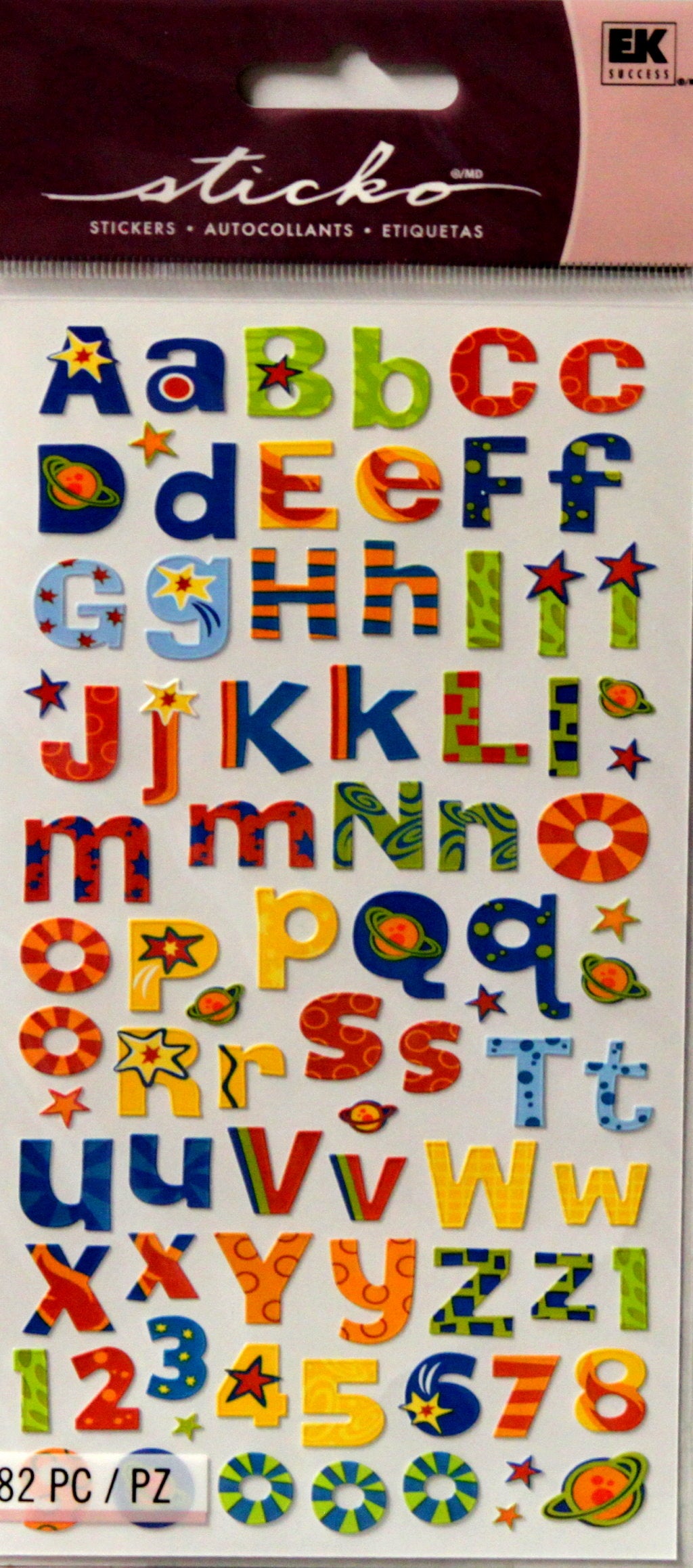 Sticko Mini Space Alpha Stickers