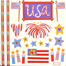 We R Memory Keepers Embossible Designs 4th of July Die-Cut Sheet