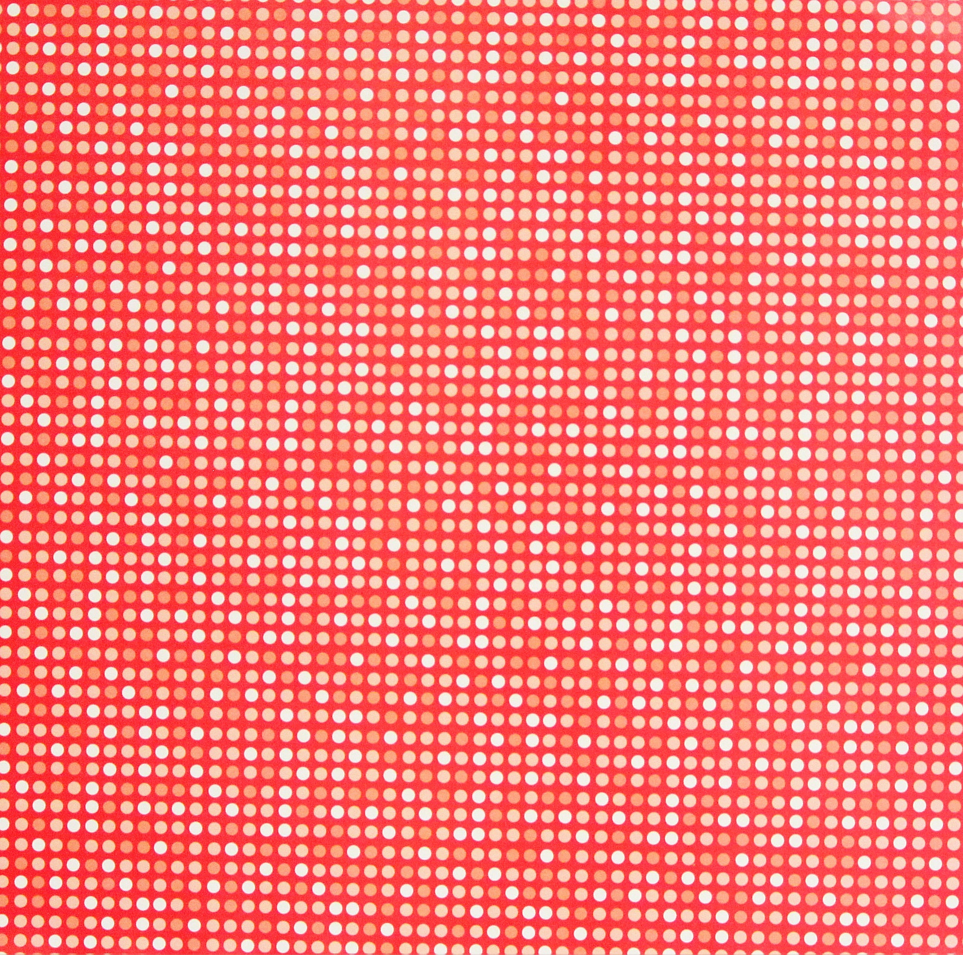 Nicole 12 x 12 Red & White Dots Scrapbook Paper