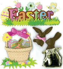 Jolee's Boutique Easter Chocolate Bunnies Dimensional Scrapbook Stickers
