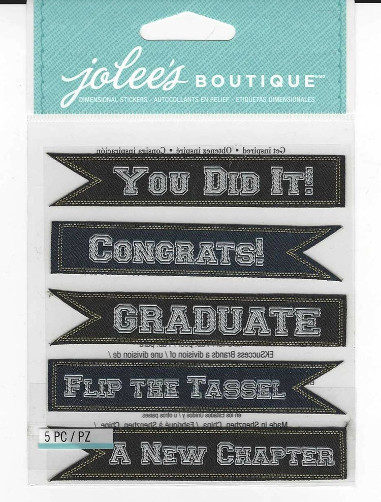 Jolee's Boutique Graduation Banners Stickers