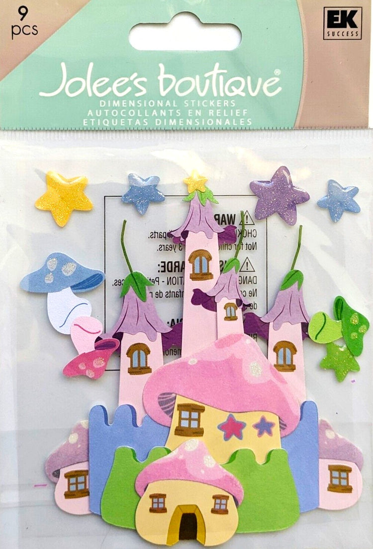 Jolee's Boutique Fairy Castle Dimensional Stickers