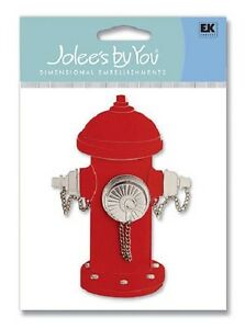 Jolee's Boutique Vintage Fire Hydrant Dimensional Scrapbook Stickers