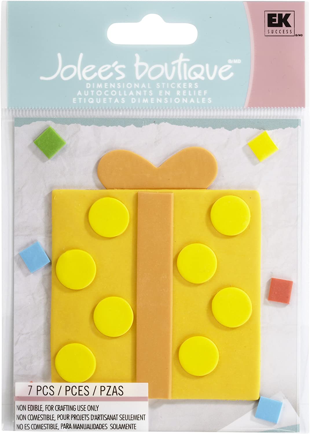 Jolee's Boutique Fondant Present Vintage Dimensional Stickers