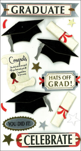 Jolee's Boutique Graduate Celebrate Dimensional Stickers