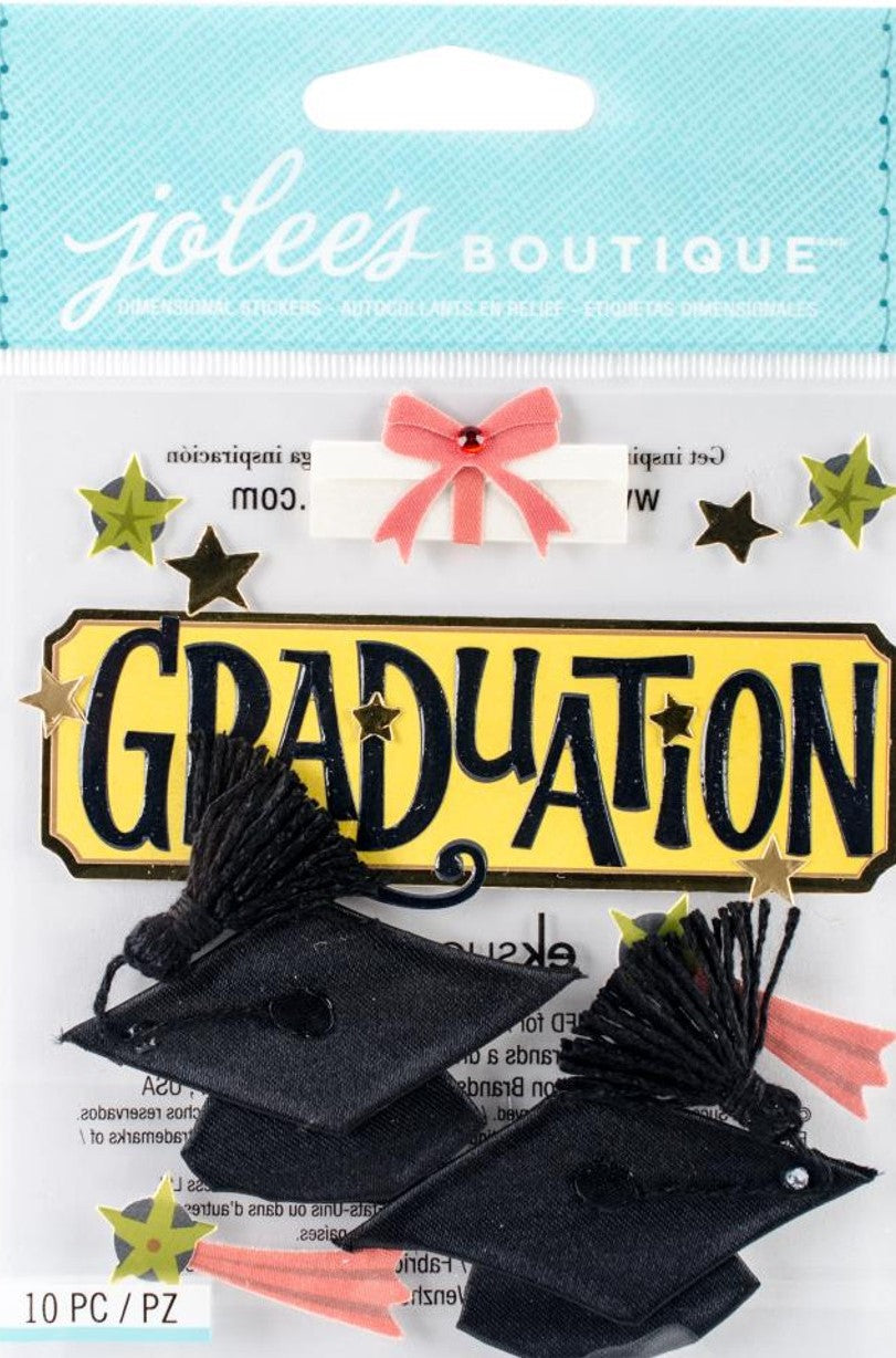 Jolee's Boutique Graduation Dimensional Stickers
